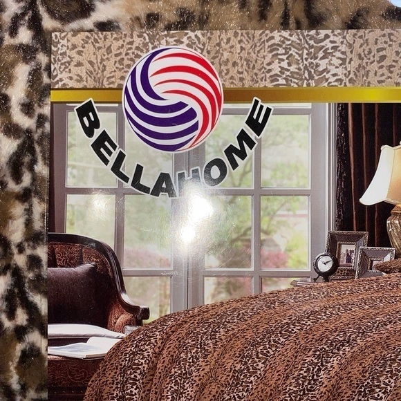 $198 New! Bella Home Luxury Soft Faux Fur Queen Blanket / Throw 3 Pc. Set - Picture 2 of 7
